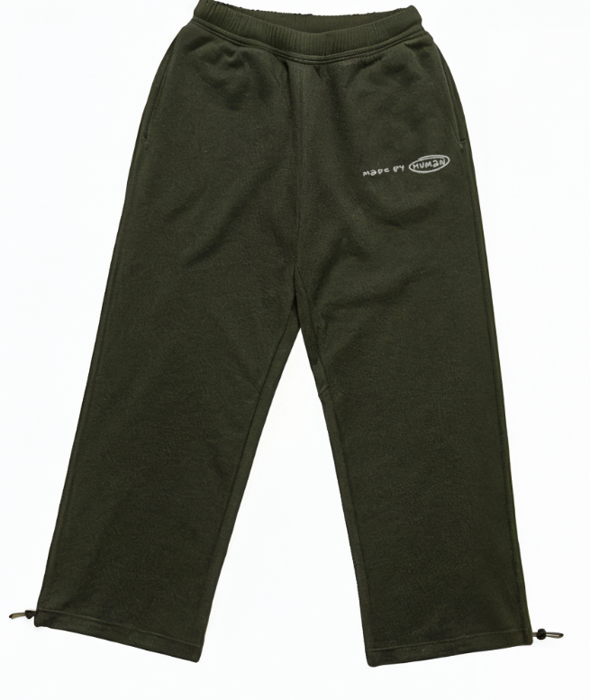 Olive Fur Sweatpants