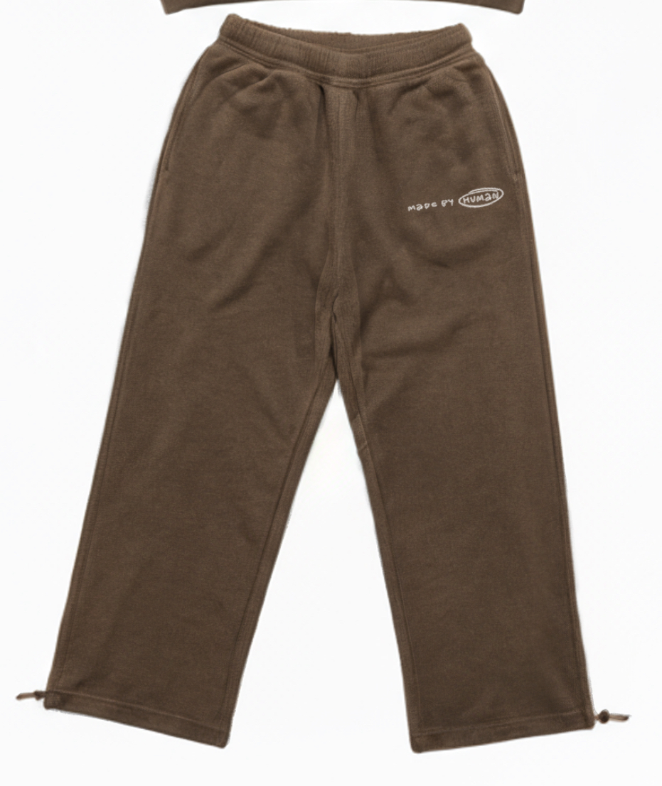 Brown Fur Sweatpants
